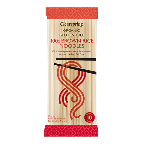 Clearspring Brune Risnudler Glutenfri | 200 g