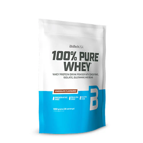 BioTechUSA 100% Pure Whey Protein Pulver | Chocolate