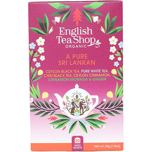 English Tea Shop A pure Sri Lankan Tea, Økologisk | 20 breve