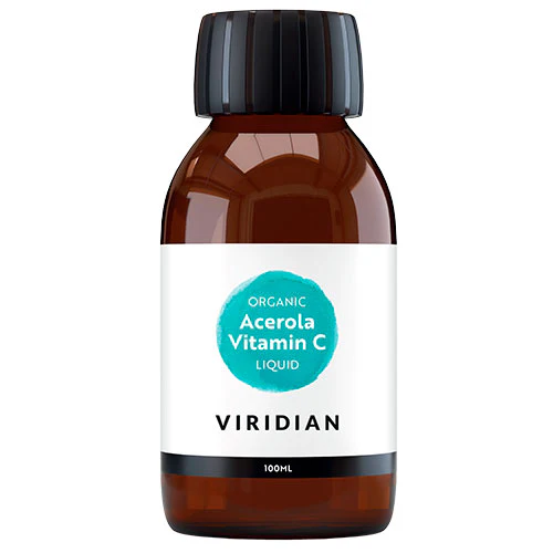 Viridian Nutrition Acerola C Vitamin Flydende Økologisk | 100 ml