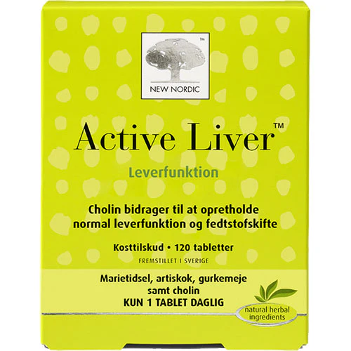 New Nordic Active Liver | 120 tabletter