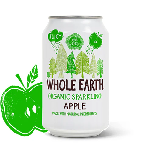 Whole Earth Brus Økologisk | Æble