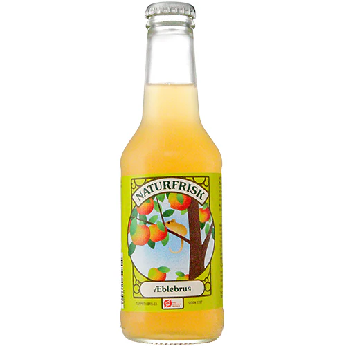 Naturfrisk Æblebrus Sødet M. Frugt Økologisk | 250 ml