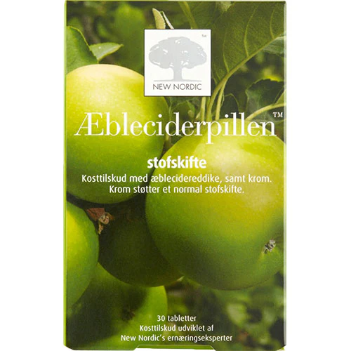 New Nordic Æbleciderpillen | 30 tabletter