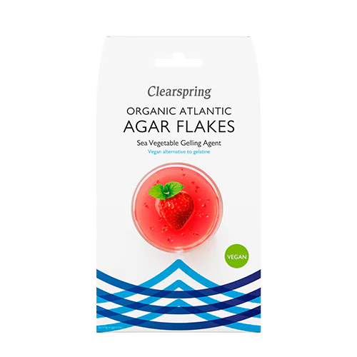 Clearspring Agar Flager Økologisk Veg. Geleringsmiddel Af Tang | 30 g