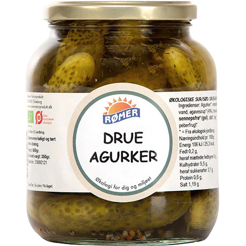 Rømer Agurker Sur, Sød Økologisk | 680 g