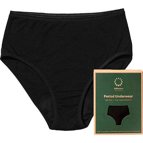 AllMatters High Waist Underwear Light/moderate | Str. XXL