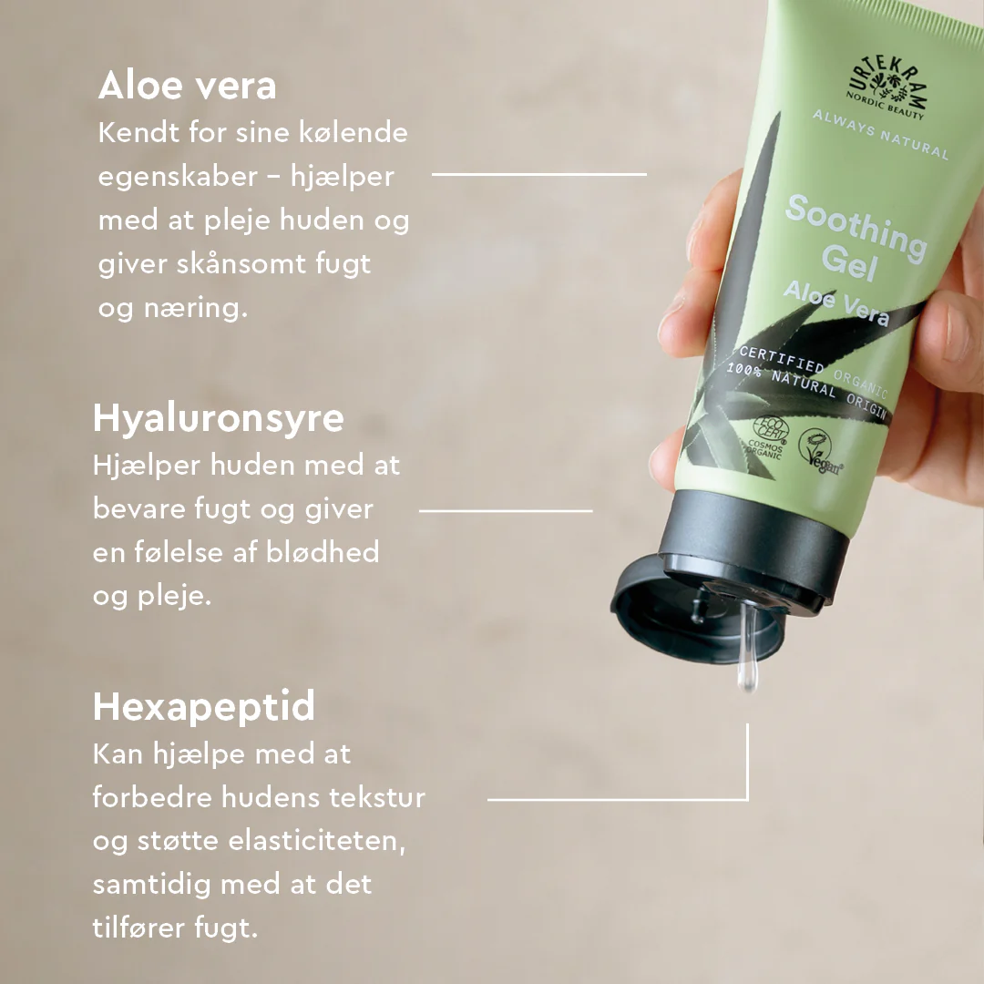 Urtekram Aloe Vera Gel Regenerating | 100 ml - Image 4