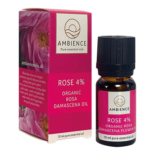 Ambience Æterisk Olie Økologisk | Rose 4%