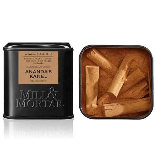 Mill & Mortar Ananda´s Kanel Stødt & Hel Økologisk | 45 g