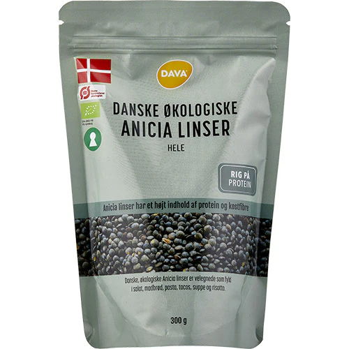 DAVA Anicia linser Økologisk | 300 g