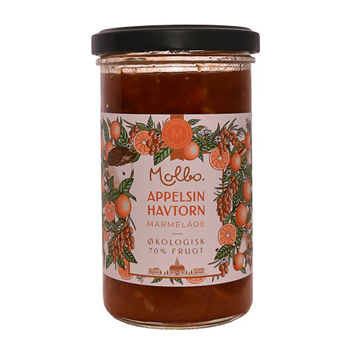 Rømer Appelsin & Havtorn Marmelade Molbo Økologisk | 290 g