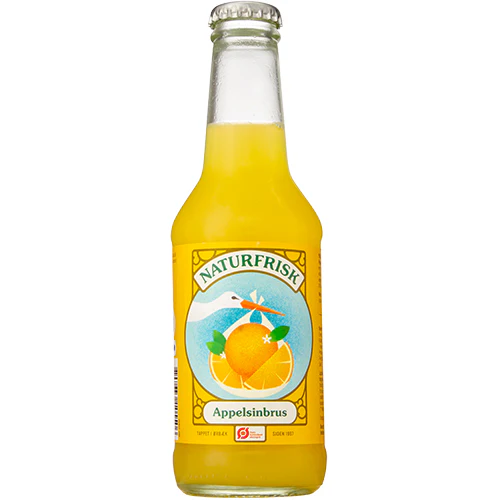 Naturfrisk Appelsinbrus Økologisk | 250 ml