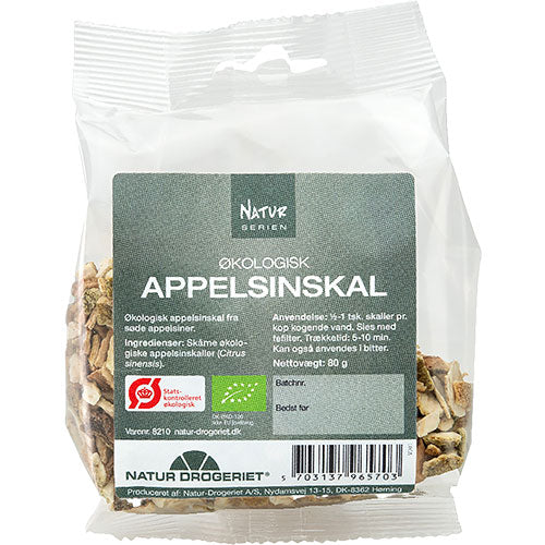 Natur-Drogeriet Appelsinskal Sød, Skåret Økologisk | 80 g