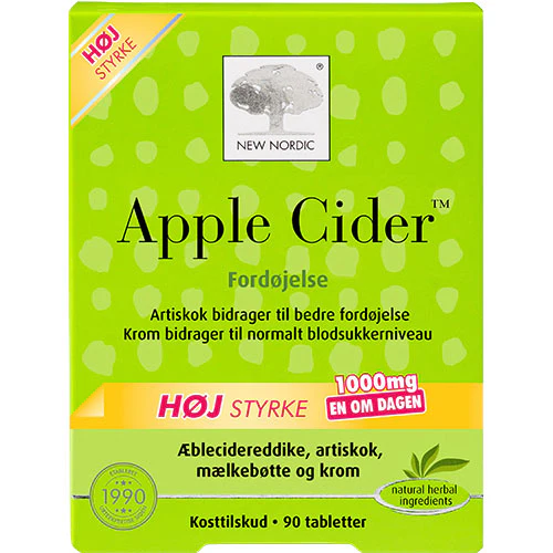 New Nordic Apple Cider | 90 tabletter