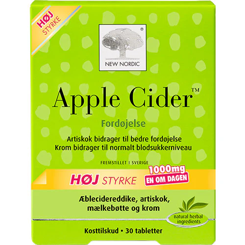 New Nordic Apple Cider | 30 tabletter