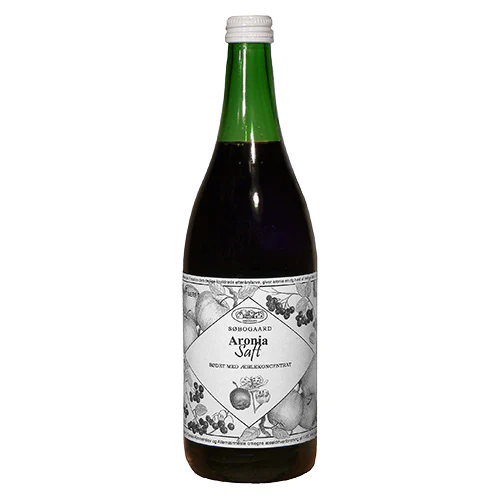 Søbogaard Aroniasaft M. Æble Sød Økologisk | 73 cl