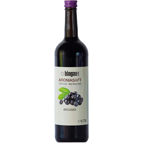 Biogan Aroniasaft Økologisk | 750 ml