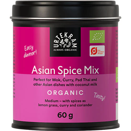 Urtekram Asian Spice Mix Økologisk | 60 g
