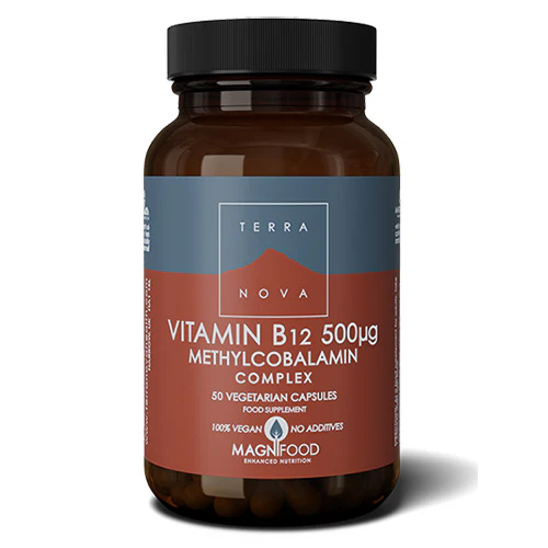 Terranova Vitamin B12 500 mcg | 50 kapsler