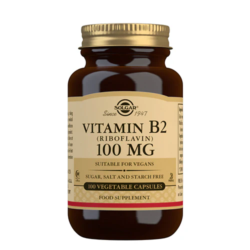 Solgar Riboflavin (B2) 100 Mg | 100 kapsler