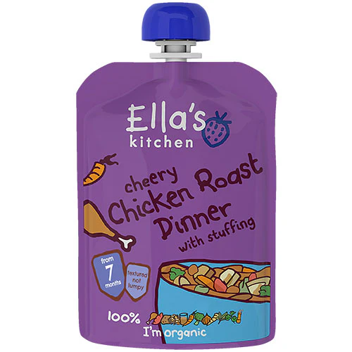 Ellas Kitchen Babymos Kylling & Grøntsager 7 Mdr Økologisk | 130 g
