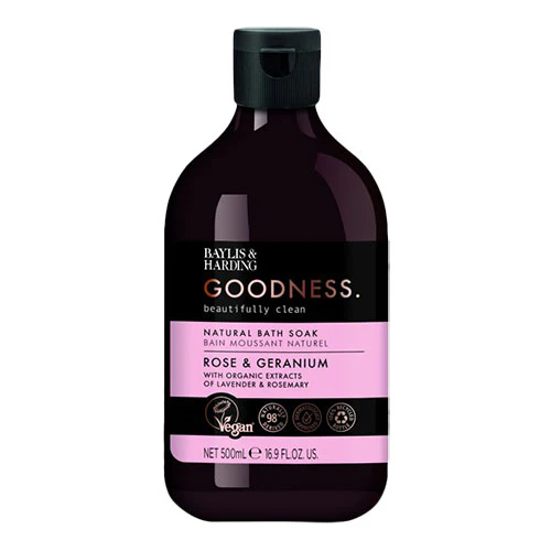 Baylis & Harding Goodness Badesæbe | Rose & Geranium