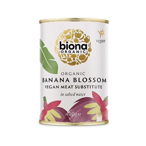 Biona Organic Banana Blossom I Saltet Vand Økologisk | 400 g