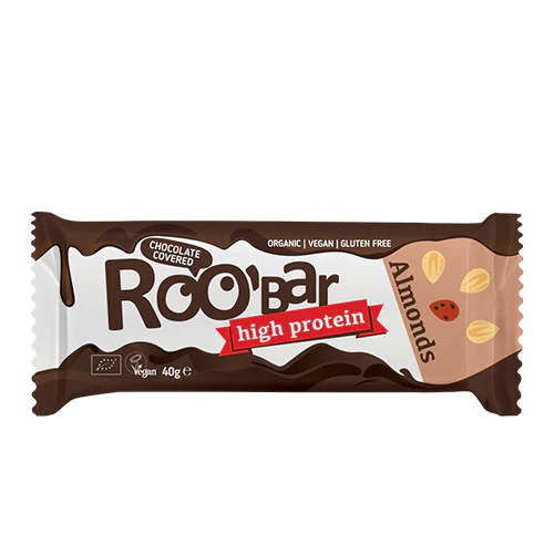 ROO'bar Choko Mandel Protein Økologisk | 40 g