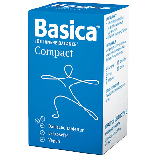 Basica Compact - Mineralkompleks Til Syre-basebalancen Og Energi | 120 tabletter