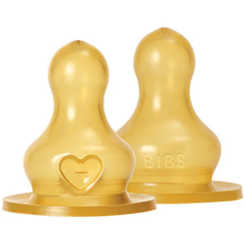 Bottle Nipple Latex Slow Flow 2-pak