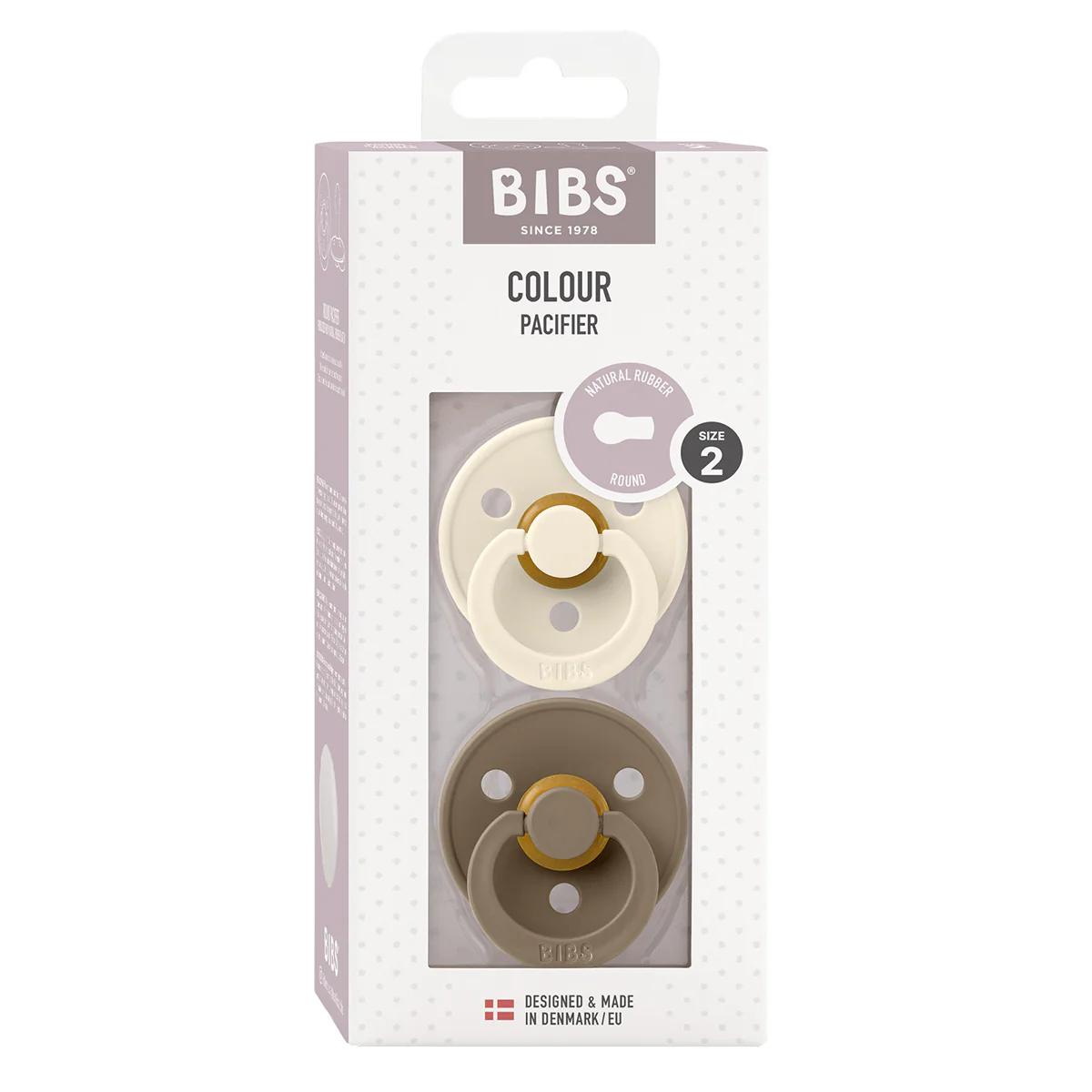 BIBS Colour Latex Ivory/Dark Oak | Size 2 - 2 PACK - Image 3