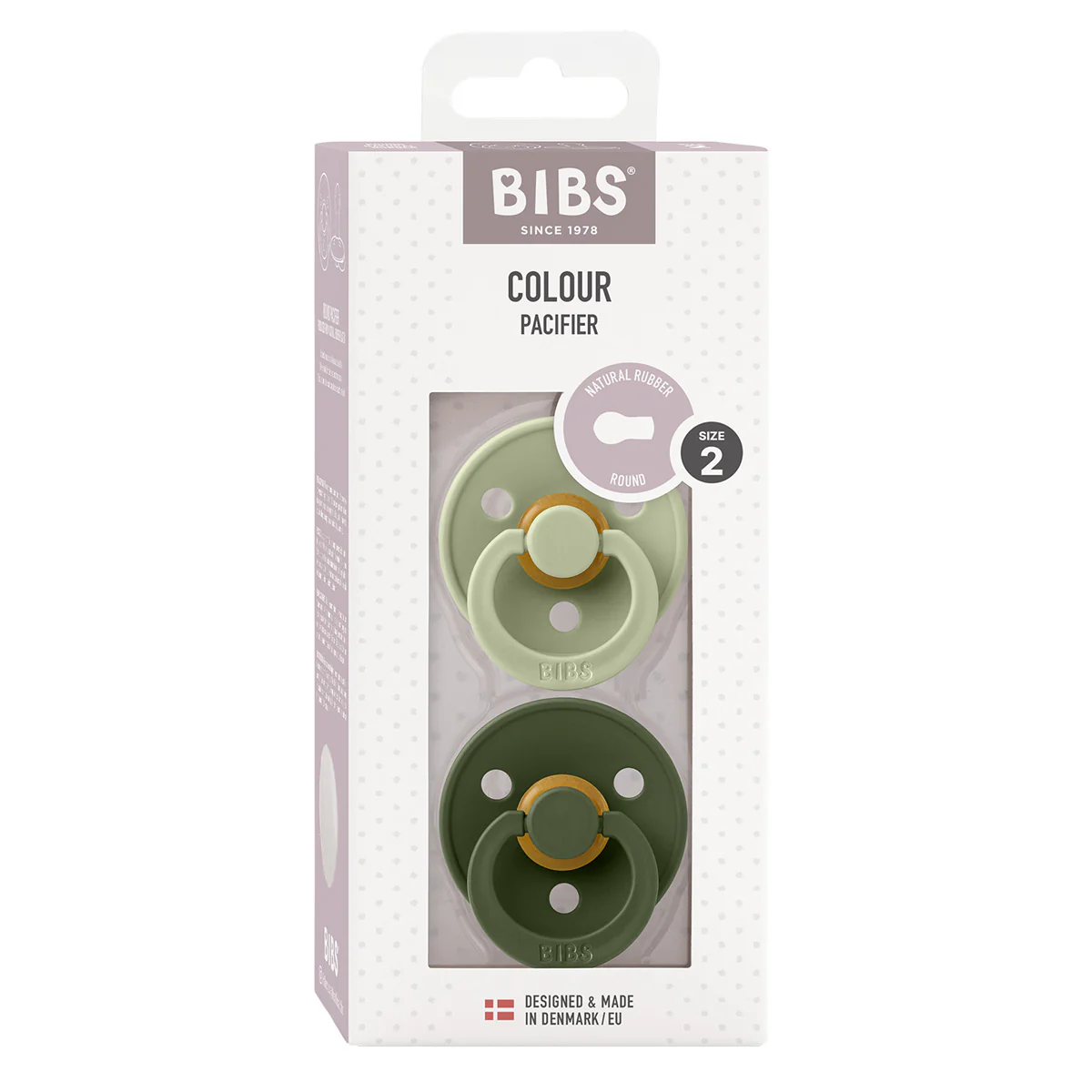 BIBS Colour Latex Size 2 Sage/Hunter Green 2 PACK - Image 4