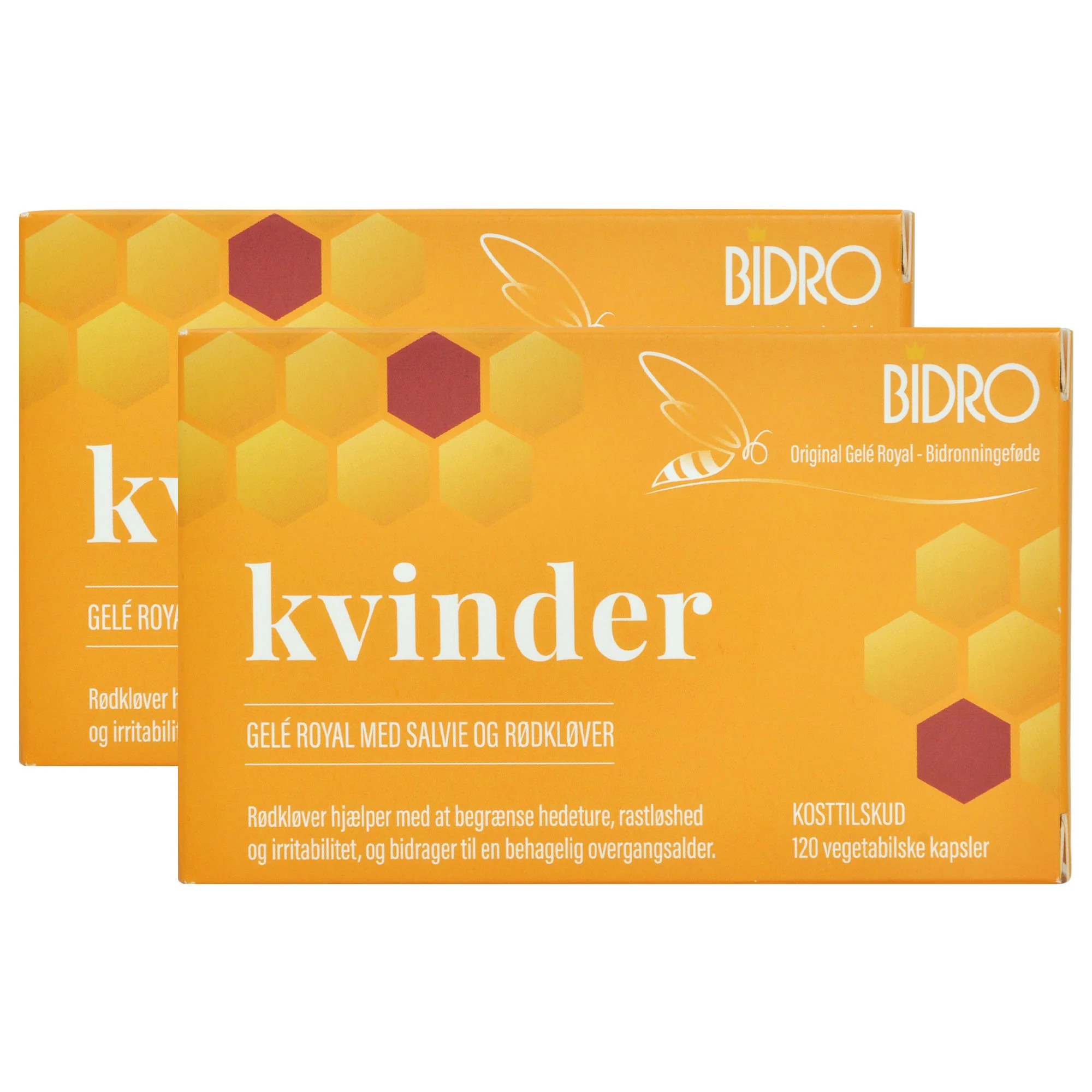 Bidro Kvinder | 2 x 120 kapsler