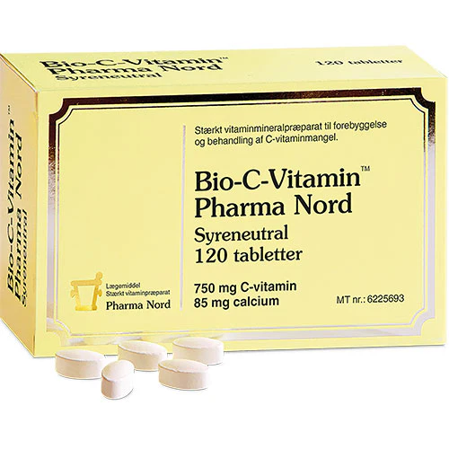 Pharma Nord Bio-c Vitaminer | 120 tabletter