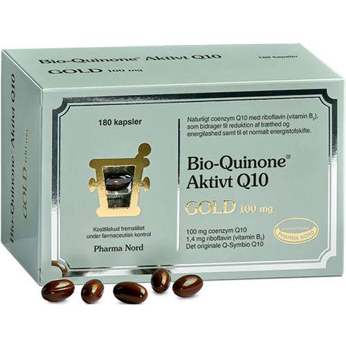 Pharma Nord Bio-quinone Active Q10 Gold 100 Mg | 180 kapsler