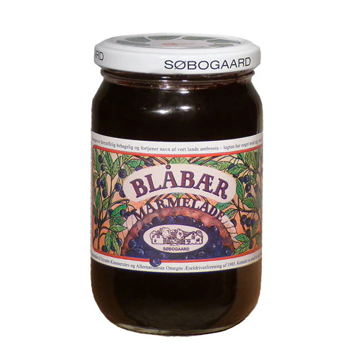 Søbogaard Blåbærmarmelade Økologisk | 400 g