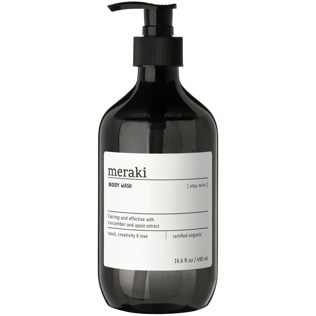 Body wash, Silky mist, 490 ml