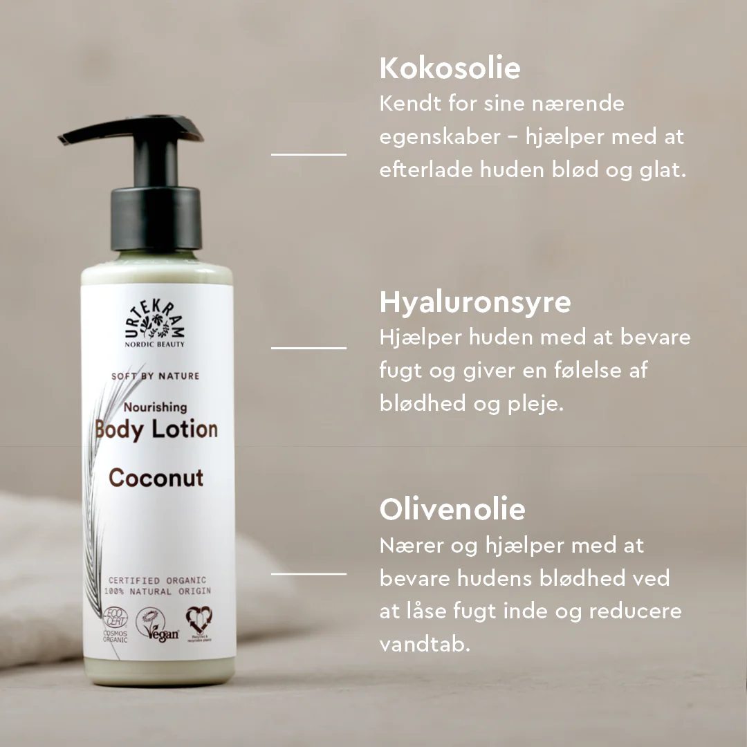Urtekram Bodylotion Coconut | 245 ml - Image 4