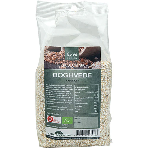 Natur-Drogeriet Boghvede Økologisk Knækket | 500 g