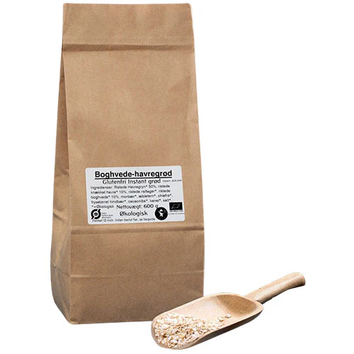 Aurion Boghvedehavregrød Økologisk | 600 g