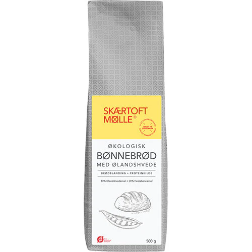 Skærtoft mølle Bønnebrød Med Ølandshvede Økologisk | 500 g