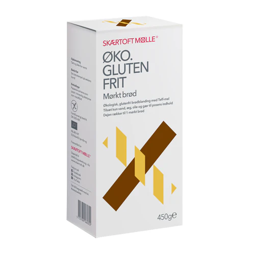 Skærtoft mølle Brødblanding Mørkt Brød Økologisk Glutenfri | 450 g