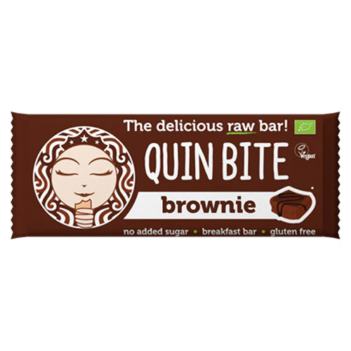 Quin Bite Bar Glutenfri Økologisk | Brownie