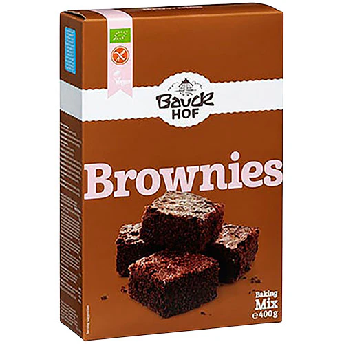 Bauckhof Brownies Mix Glutenfri Økologisk | 400 g