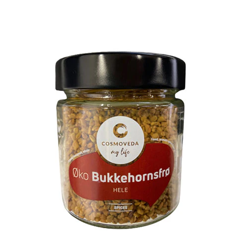 Cosmoveda Bukkehornsfrø Hele Økologisk | 130 g