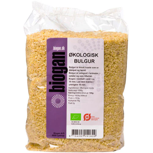 Biogan Økologisk Fuldkorn Bulgur | 1 kg