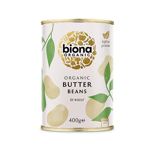 Biona Organic Butter Beans Økologisk | 400 g