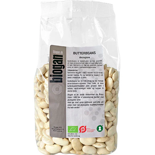 Biogan Butterbeans Økologisk | 500 g