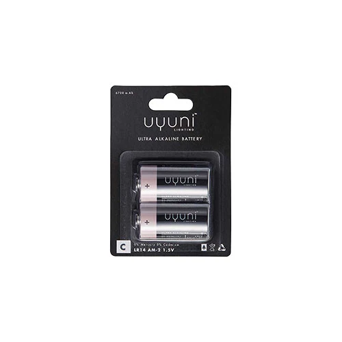 Uyuni lighting C Batteri, 1,5V, 6700 mAh, 2-pack